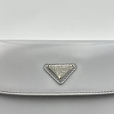 Cleo Small Shoulder bag in Calfskin, Silver Hardware