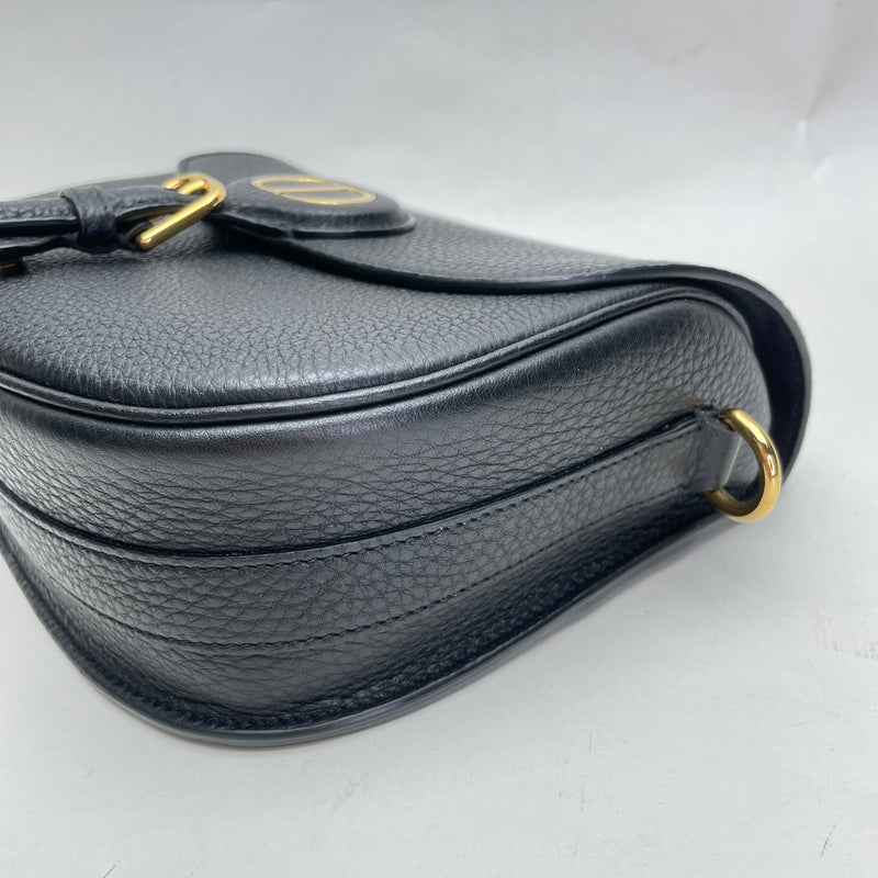 Bobby Medium Crossbody bag in Calfskin, Gold Hardware
