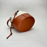 Balloon Large Bucket bag in Canvas, Gold Hardware