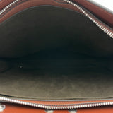 Peekaboo Top handle bag in Calfskin, Silver Hardware