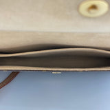 Pochette Twin GM Crossbody bag in Monogram coated canvas, Gold Hardware