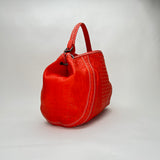Hobo Shoulder bag in Intrecciato leather, Ruthenium Hardware