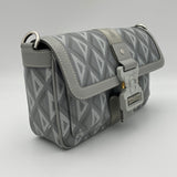 Hit the Road Crossbody bag in Coated canvas, Silver Hardware