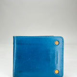 Bi-fold Wallet in Calfskin, Gold Hardware