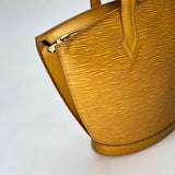 Saint Jacques PM Top handle bag in Epi leather, Gold Hardware