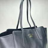 Swing Top handle bag in Calfskin, Gold Hardware