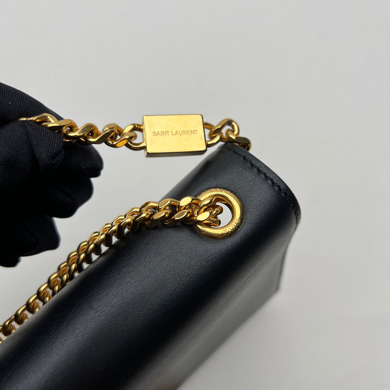 Kate Tassel Small Shoulder bag in Calfskin, Gold Hardware