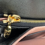 Coussin Pochette Embossed Crossbody bag in Lambskin, Gold Hardware