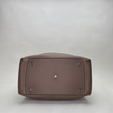 Lindy 34 Shoulder bag in Clemence Taurillon leather, Palladium Hardware