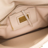 Be Baguette Shoulder bag in Calfskin, Gold Hardware