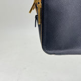 Saffiano Camera Crossbody Bag Crossbody bag in Calfskin, Gold Hardware