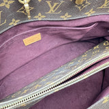 Montaigne GM Top handle bag in Monogram coated canvas, Gold Hardware