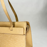 Croisette PM Top handle bag in Epi leather, Gold Hardware