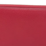 Azap Silkin Long Wallet in Epsom leather, Silver Hardware