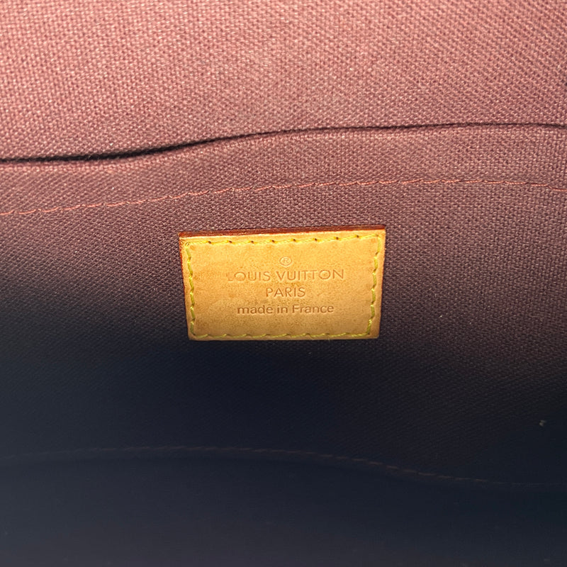 Favorite PM Shoulder bag in Monogram coated canvas, Gold Hardware