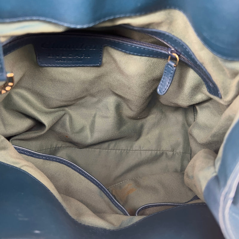 Bzero Top handle bag in Calfskin, Gold Hardware