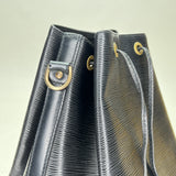 Vintage Petit Noe Bucket bag in Epi leather, Gold Hardware