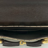 GG Horsebit Mini Shoulder bag in Jacquard, Gold Hardware