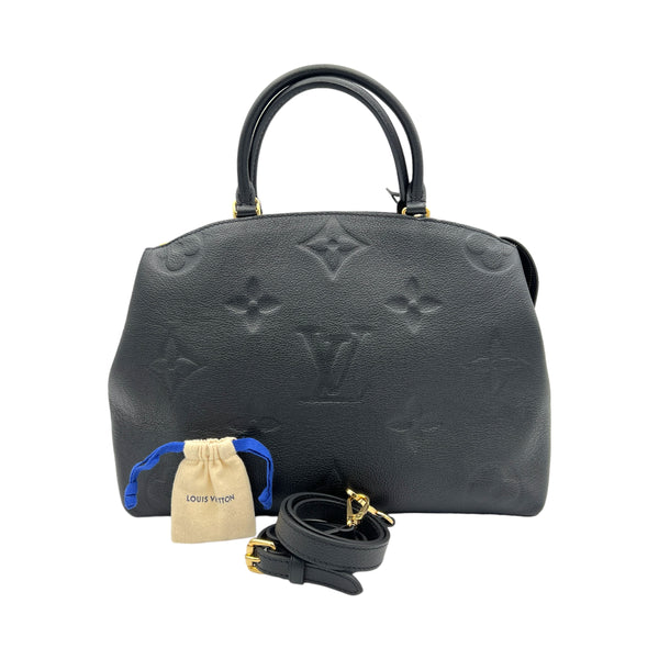 Grand Palais MM Top handle bag in Monogram Empreinte leather, Gold Hardware