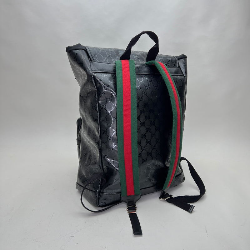 Imprime Backpack in Coated canvas, Silver Hardware