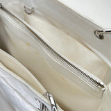 GST Shoulder bag in Caviar leather, Silver Hardware