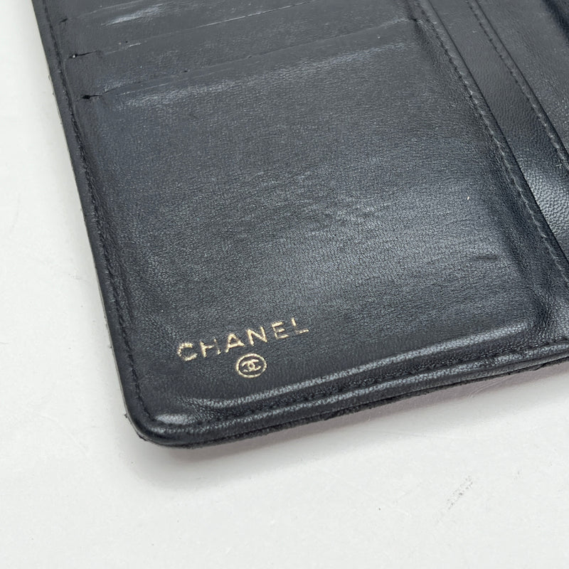 2.55 Long Flap Wallet in Calfskin, Gold Hardware