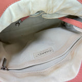 Chain Around Hobo Shoulder bag in Calfskin, Silver Hardware