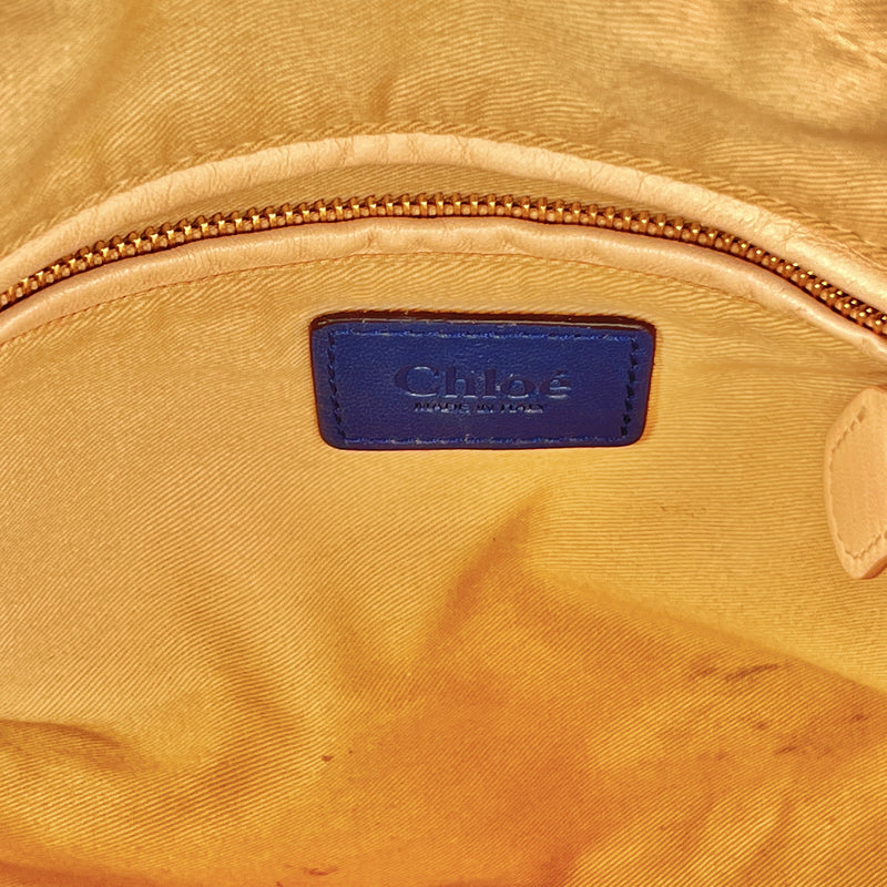 Paraty Medium Top handle bag in Calfskin, Gold Hardware