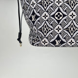 Neverfull MM Tote bag in Jacquard, Gold Hardware