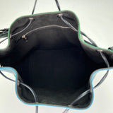 Noe Petit Bucket bag in Epi leather, Silver Hardware