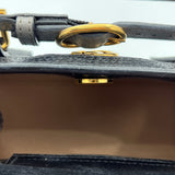 Diana Bamboo Mini Tote bag in Calfskin, Gold Hardware