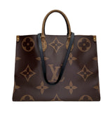 Monogram OnTheGo GM Tote bag in Coated canvas, Gold Hardware