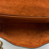 Reversible Kate Crossbody bag in Crocodile Embossed Calfskin, Gold Hardware