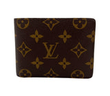 Multiple NM Wallet in Monogram coated canvas, Gold Hardware