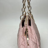 Soft Cannage Lady Dior Shoulder bag in Lambskin, Gold Hardware