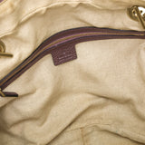Soho Chain Large Shoulder bag in Calfskin, Silver Hardware