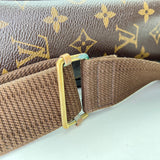 Bosphore Messenger bag in Monogram coated canvas, Gold Hardware
