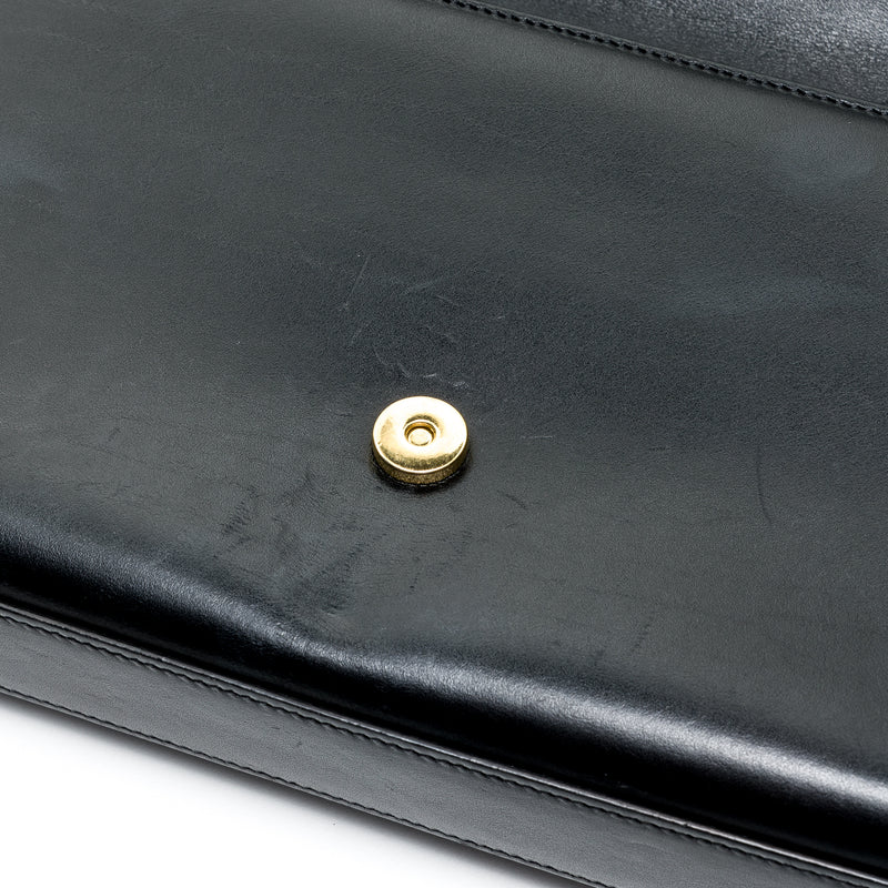 Kate Tassle Chain Shoulder bag in Calfskin, Gold Hardware