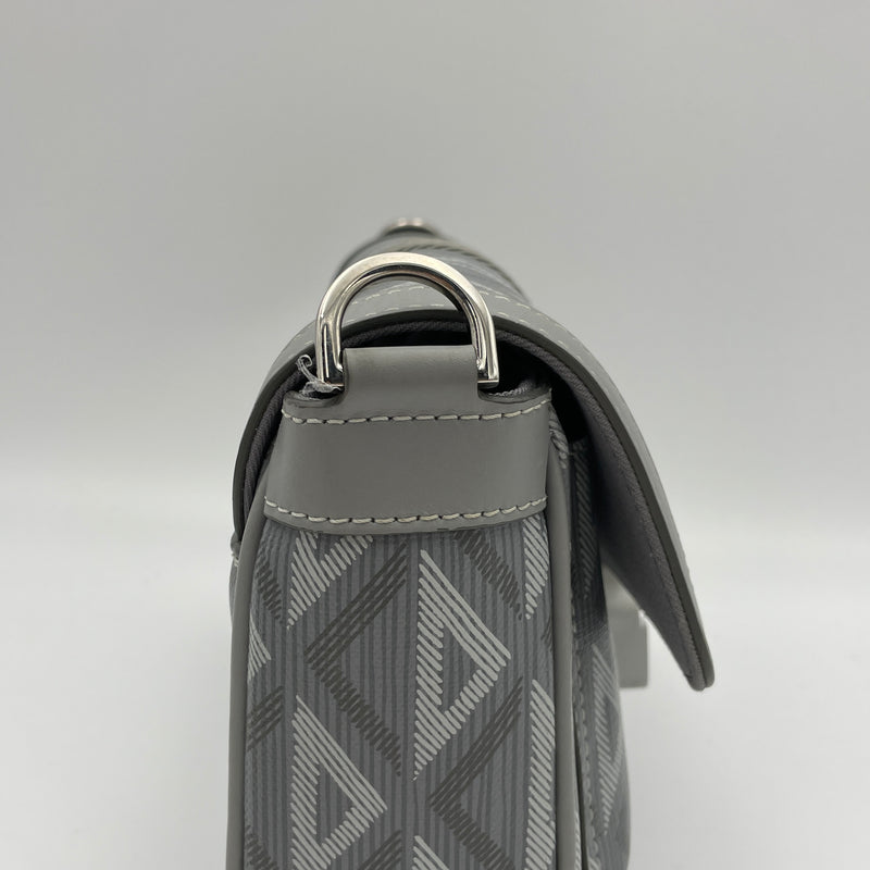 Hit the Road Crossbody bag in Coated canvas, Silver Hardware