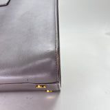 Sac de jour Large Top handle bag in Calfskin, Gold Hardware