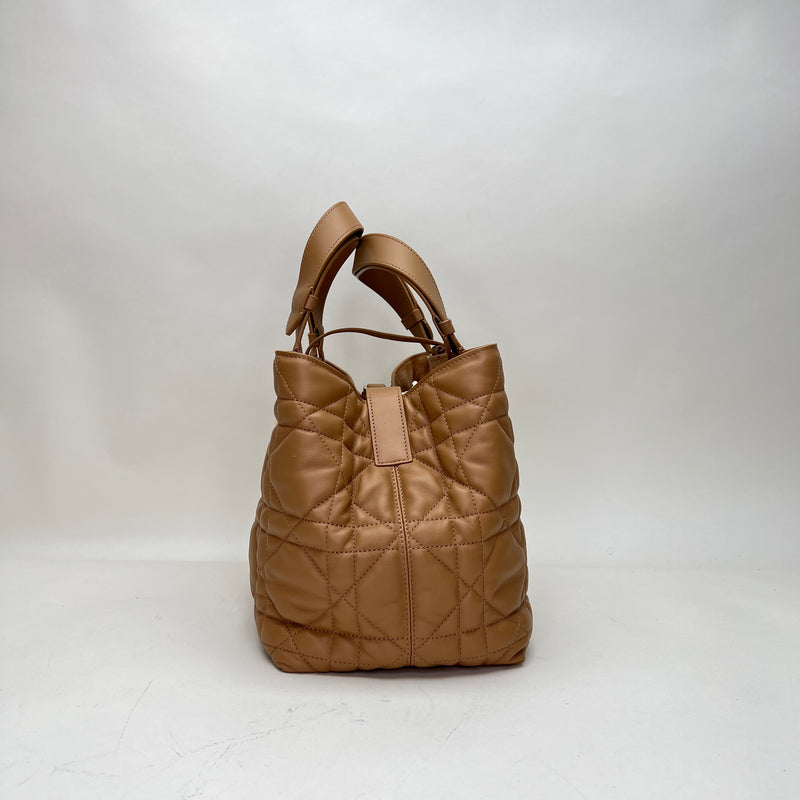 Toujours Top handle bag in Calfskin, Light Gold Hardware