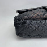 Easy Flap Shoulder bag in Caviar leather, Gold Hardware