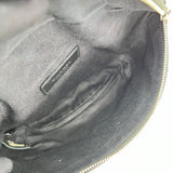 Uniform Quilted Belt bag in Calfskin, Silver Hardware