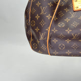 GALLIERA SHOULDER BAG PM Shoulder bag in Coated canvas, Gold Hardware