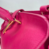 Chyc Top handle bag in Calfskin, Gold Hardware