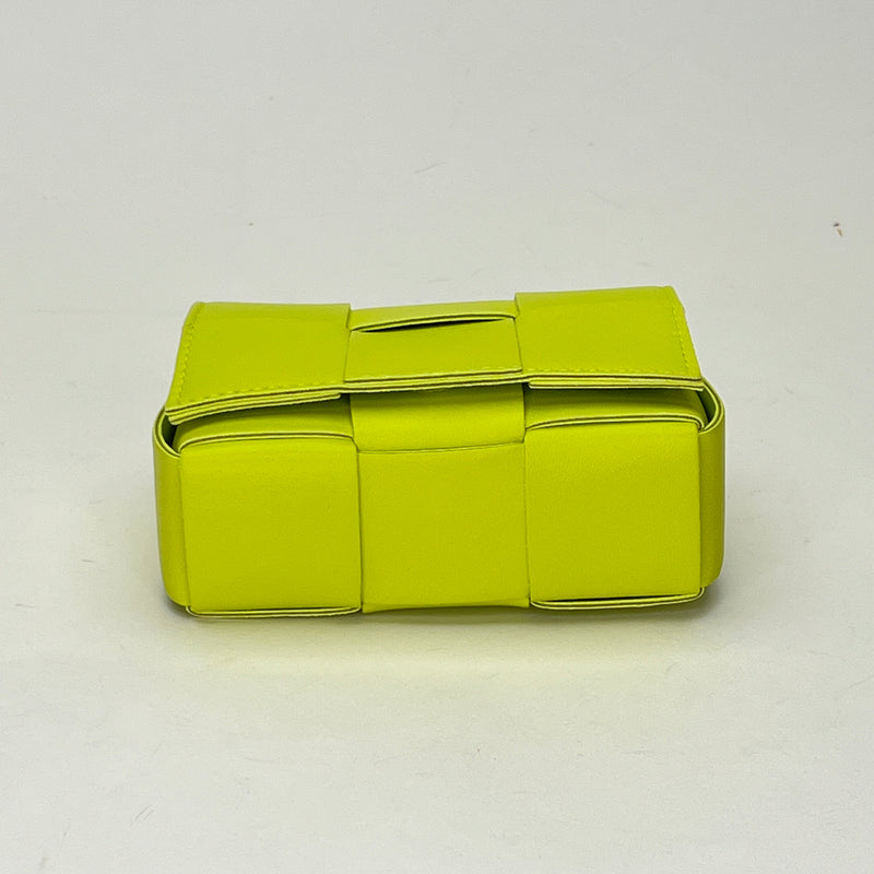 Mini Cassette  Mini Crossbody bag in Lambskin, N/A Hardware