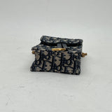 Dior Oblique Crossbody bag in Jacquard, Gold Hardware