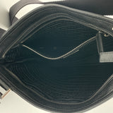 MESSENGER Crossbody bag in Calfskin, Silver Hardware