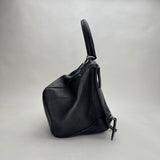 Pandora Medium Top handle bag in Goat leather, Silver Hardware