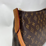 Louis Vuitton Monogram Looping MM Shoulder bag in Monogram coated canvas, Gold Hardware